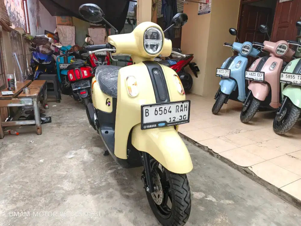 KM 1RB YAMAHA FAZZIO KUNCI 2025 BLN 12 BS TT 2024 DI CILEDUG HARGA PAS