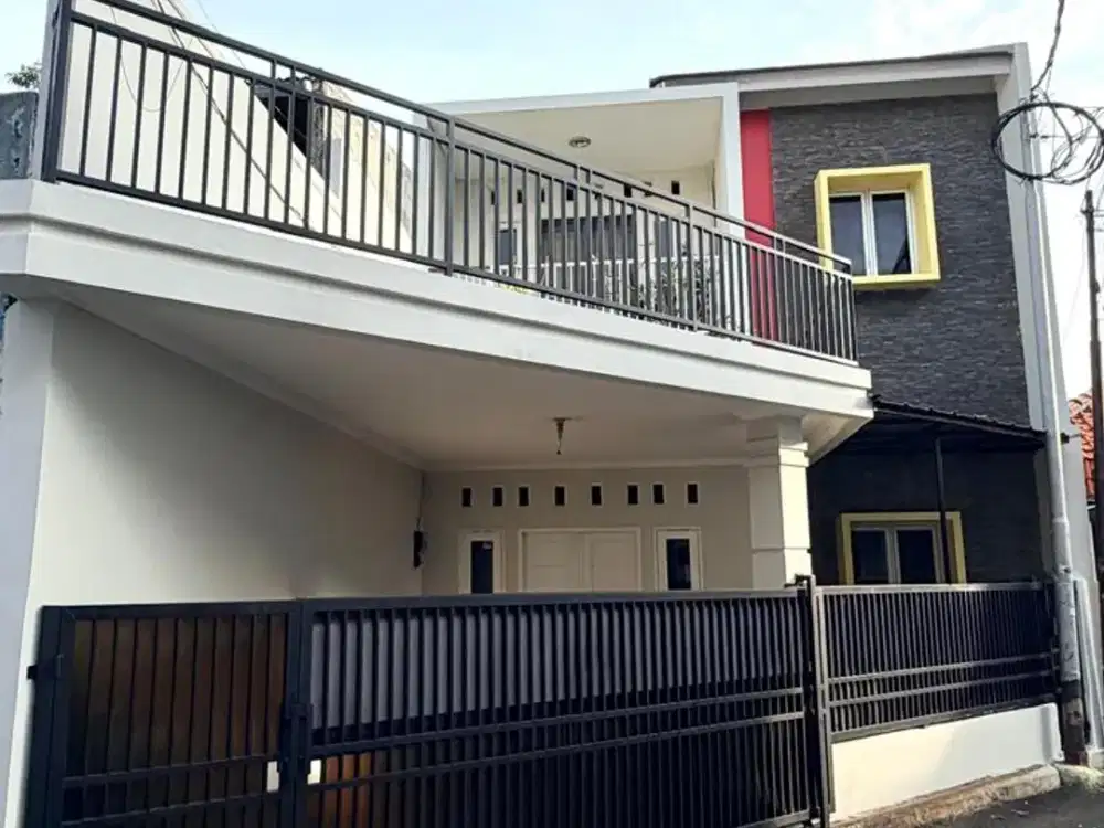 Rumah 2 Lantai SHM Pondok Bambu Duren Sawit Jakarta Timur Dekat LRT