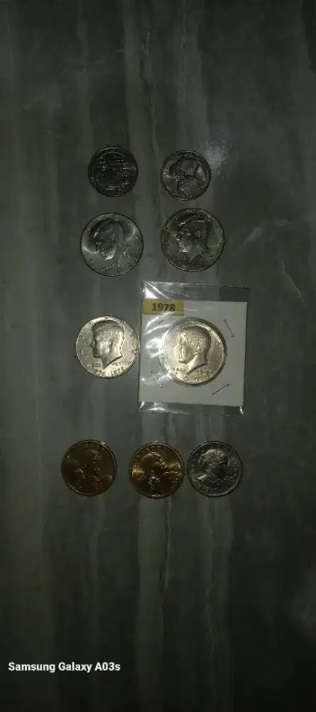 Jual uang koin dollar amerika
