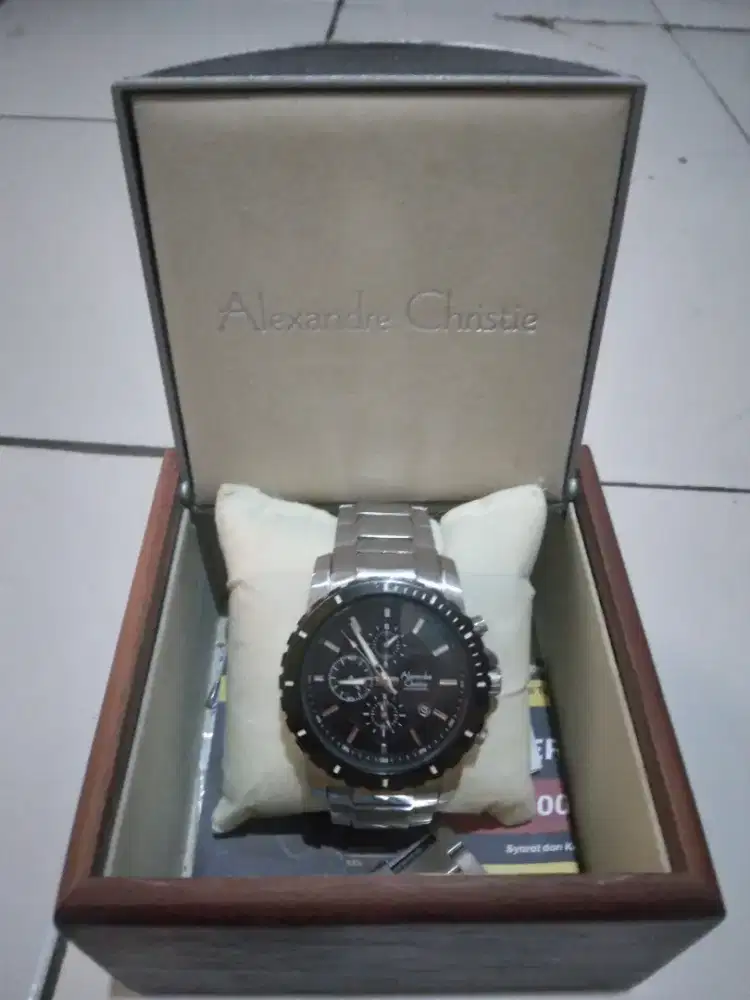 Jam Tangan Alexandre Christie 6141mc Silver