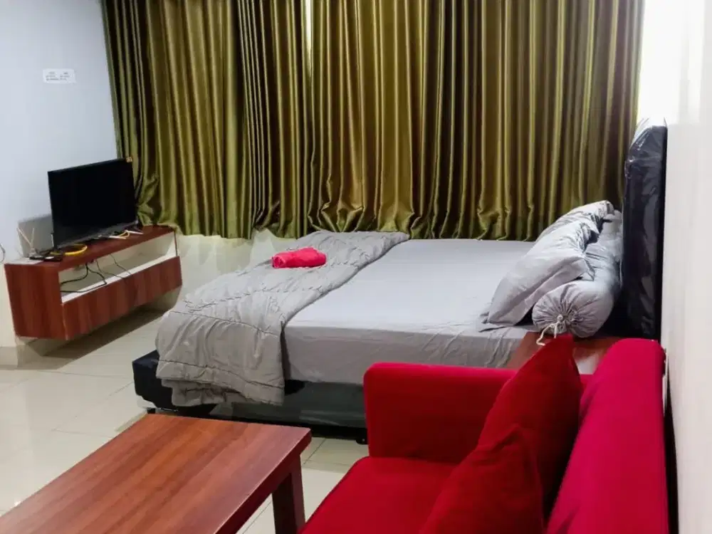 Dijual Apartement Hook Type 1 Bedroom Full Furnished di Grand Kemala Lagoon Bekasi Selatan