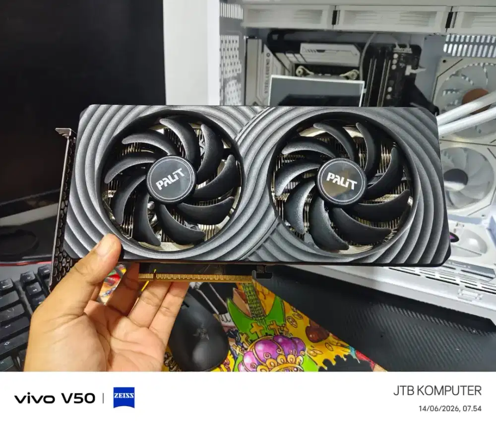 VGA RTX 5060 8GB GDDR7 SAMSUNG - DUAL FAN PALIT - GARANSI NJT 09/2028