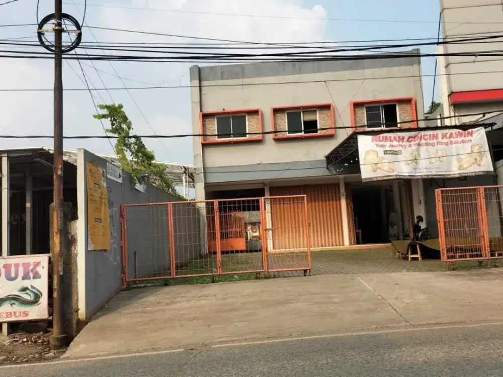 527. Dijual 8 Kontrakan & 2 Ruko Pinggir Jalan Raya Kranggan Jatisampurna Bekasi – SHM, Luas 1200m²