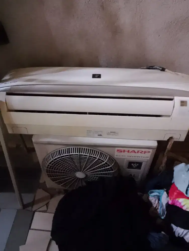 AC secound + pipa 6 meter dan pemasangan