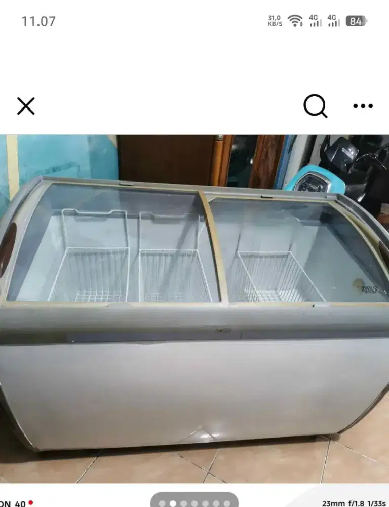 Freezer Box Pintu Sleding merk GEA 360 Liter