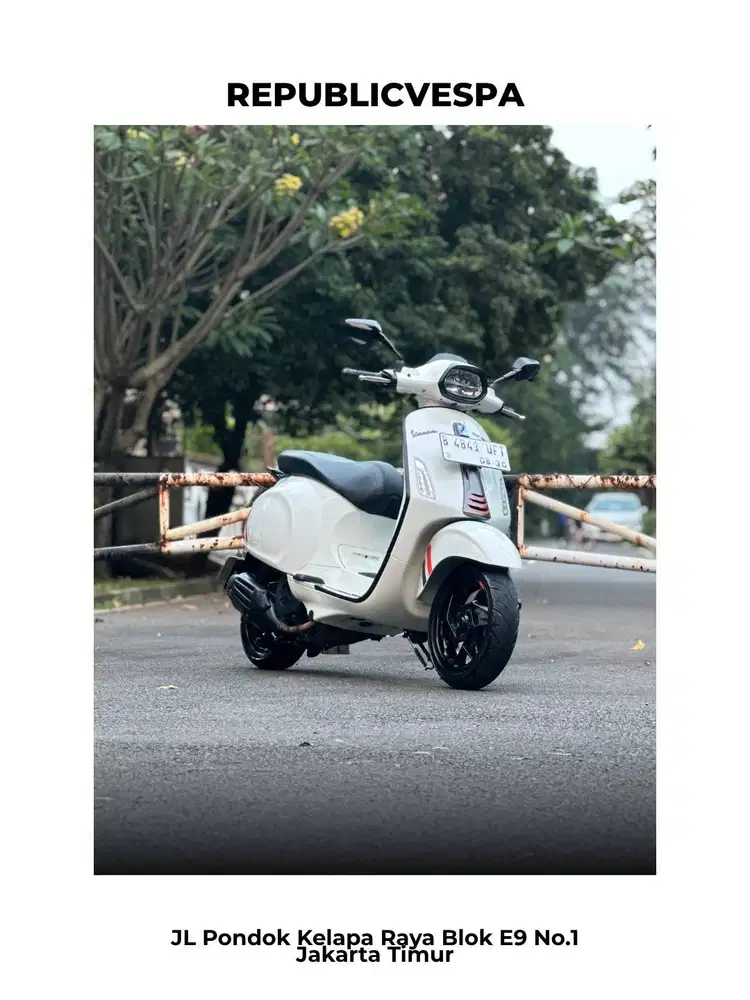 PIAGGIO VESPA SPRINT S150 NEW MODEL TH 2025 WARNA WHITE INNOCENZA