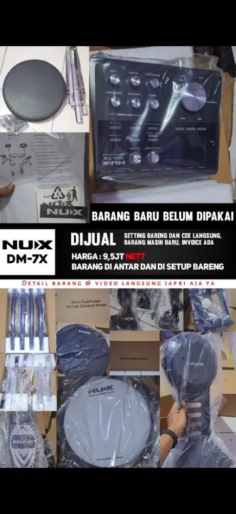 New drum nuxdm7