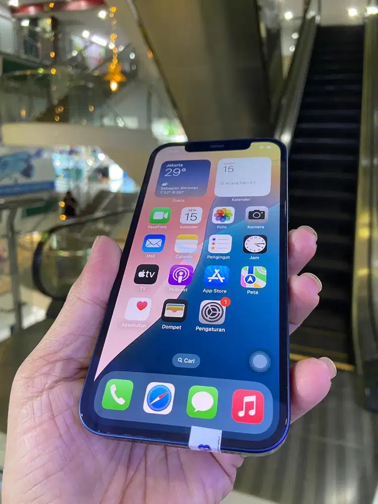 Second IPHONE 12 128gb BLUE IBOX Welljoss