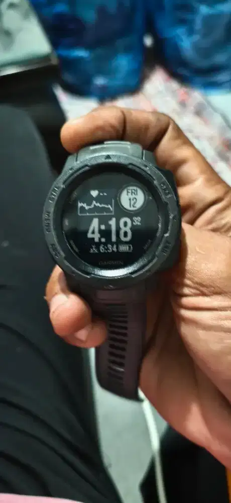 Garmin instinct 1 lengkap kotak