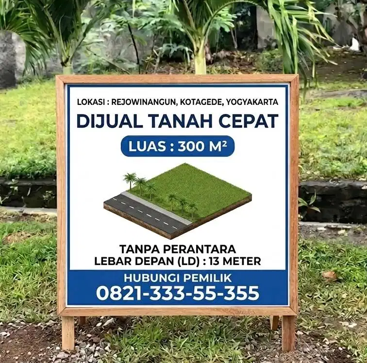 Tanah Premium Pusat Kota Yogyakarta