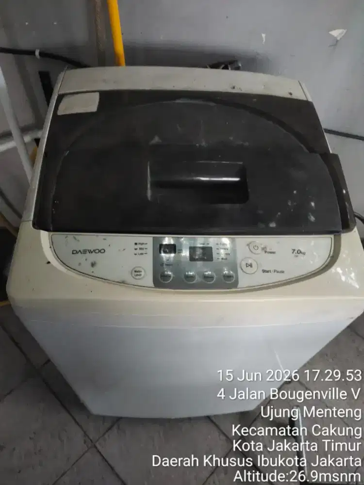 MESIN CUCI 1 TABUNG, 7 KG