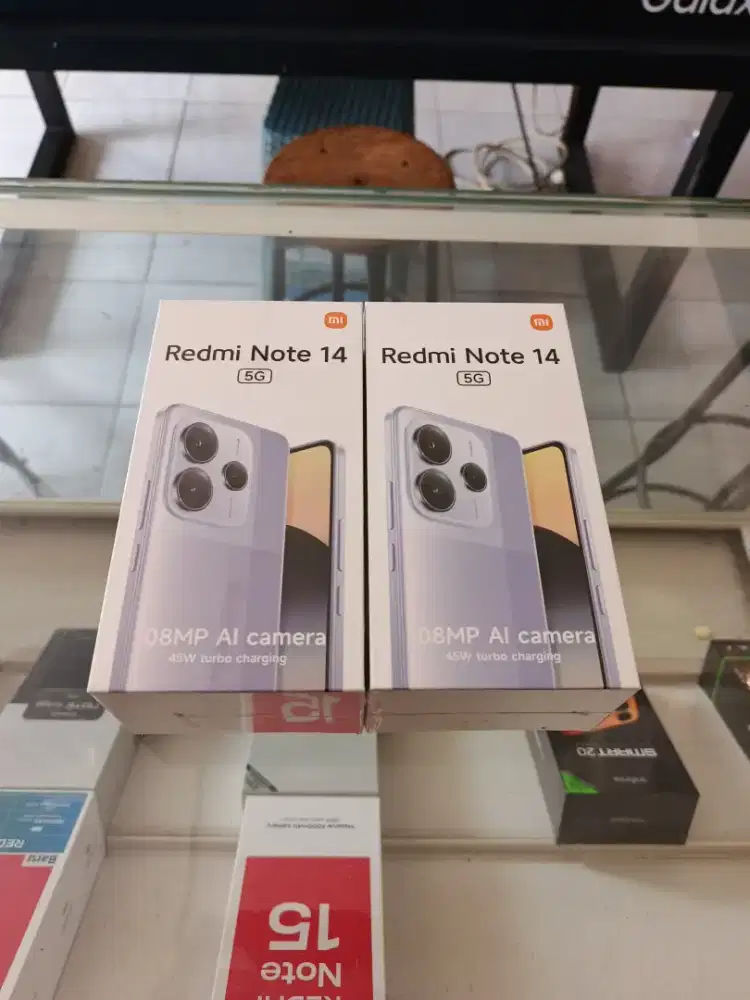Berminat silahkan WA Redmi Note 14 5G 8/256 Garansi resmi 15bln