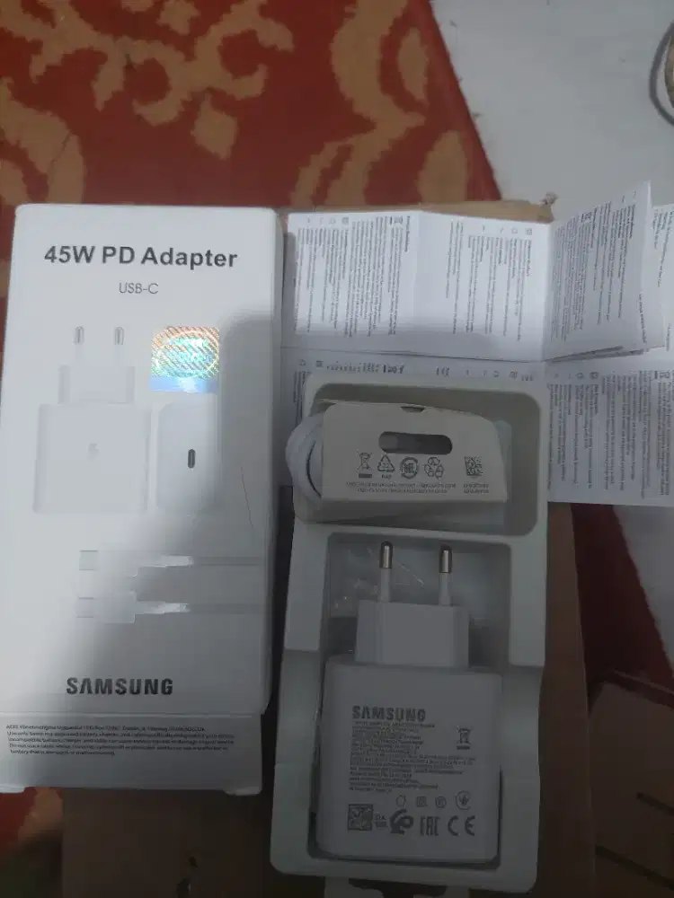 Charger Samsung 45 watt fast charging