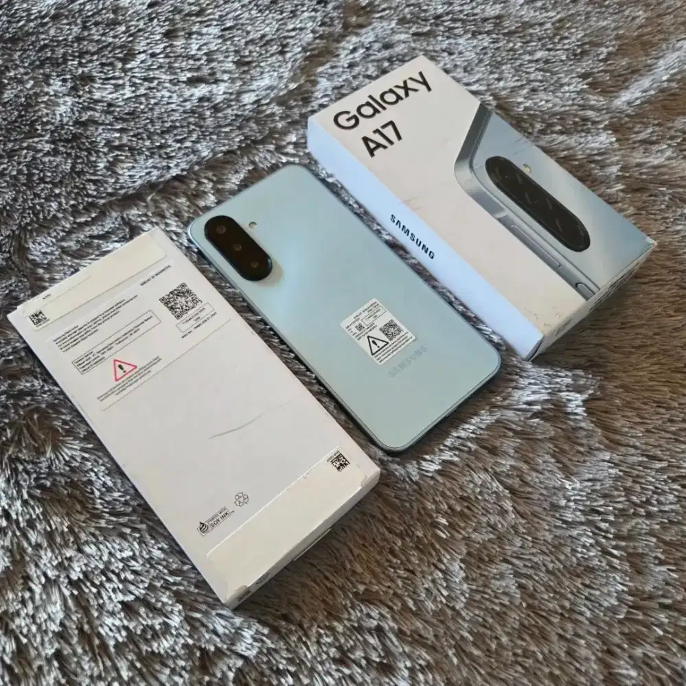 Samsung A17 blue 128gn garansi resmi