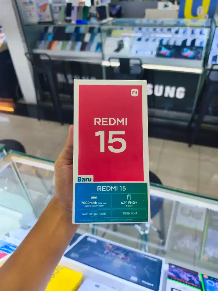 Xiaomi Redmi 15 8GB / 256GB Baru Segel Garansi Resmi