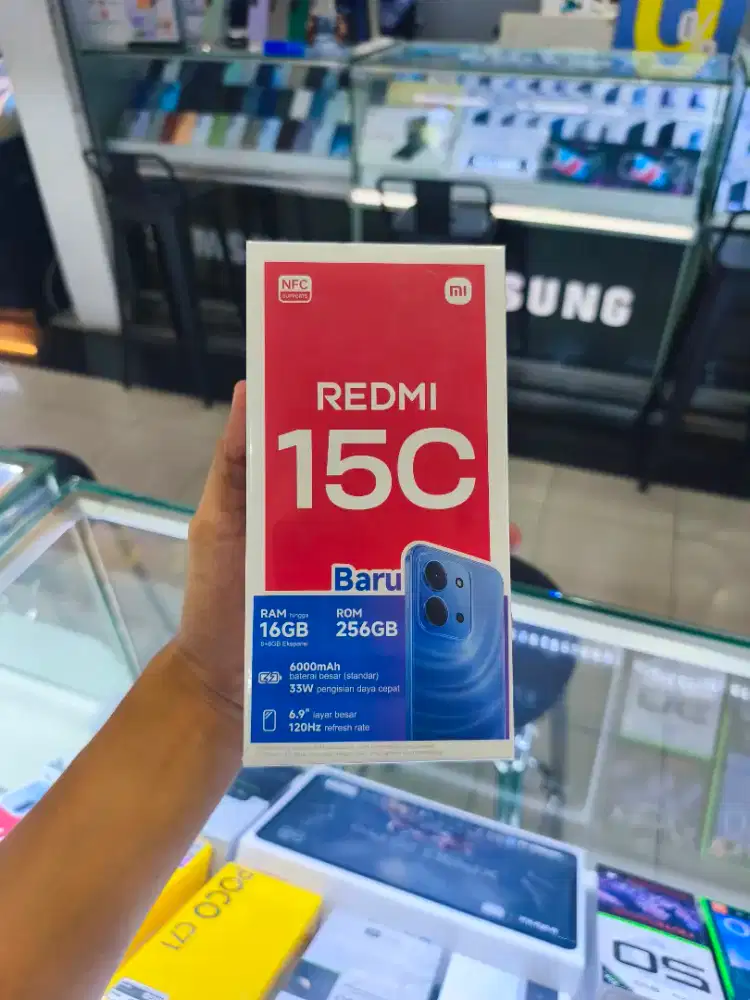 Xiaomi Redmi 15c 8GB / 256GB Baru Segel Garansi Resmi