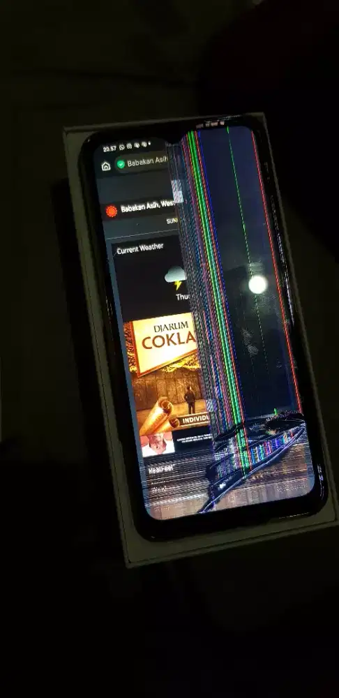 Vivo y35 dus sama buku ada ram 8/128