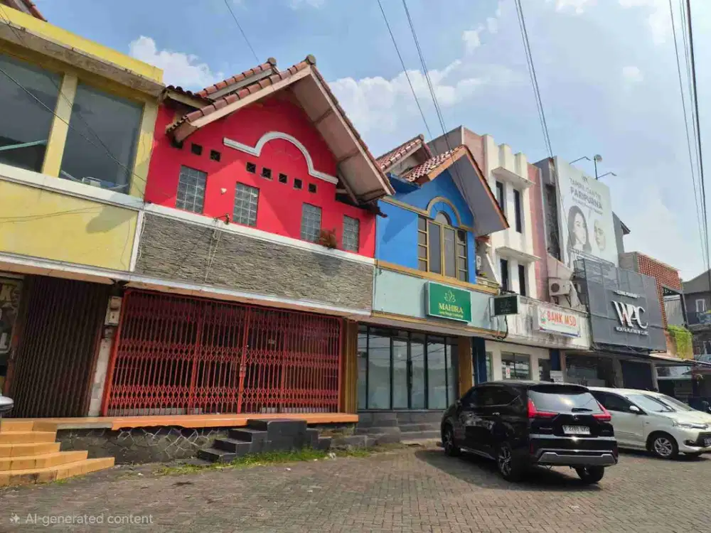 disewakan ruko strategis dekat kampus Pamulang tangsel