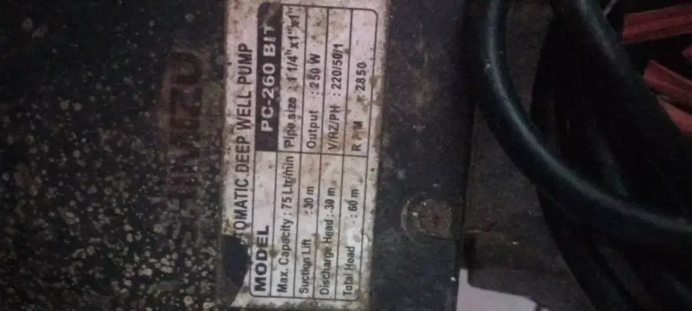 Jual mesin jet pam nego