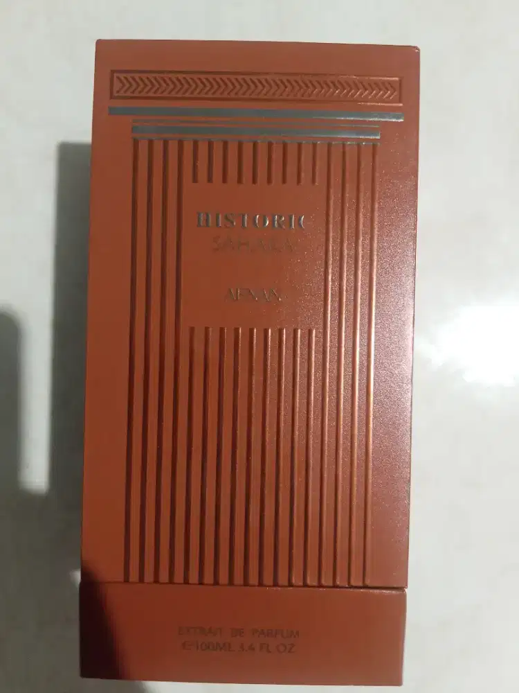 PRELOVED PARFUM HISTORIC SAHARA BY AFNAN