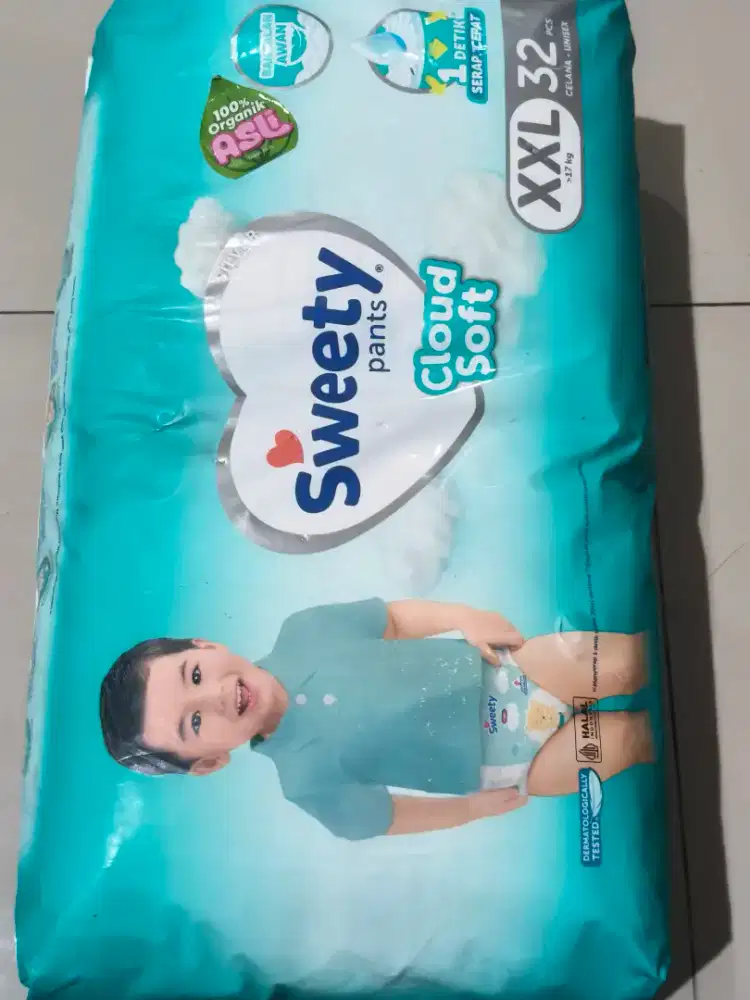 Popok Bayi Sweety XXL Rp 55,000