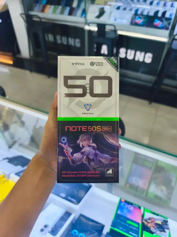 Infinix Note 50S 5G 8GB/ 256GB Baru Segel Garansi Resmi