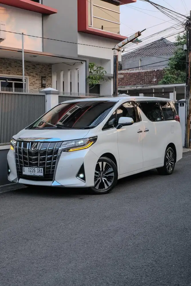LOW KM // TOYOTA ALPHARD 2.5 G ATPM TRANSFORMER TSS AT 2021
