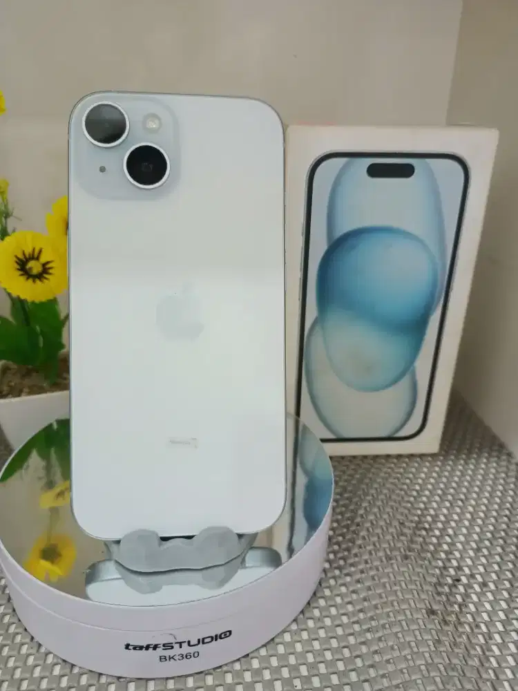 IPHONE 15 128 GB BLUE RESMI INDONESIA
