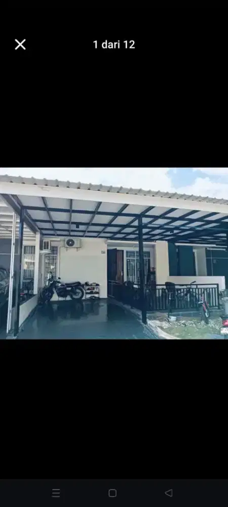 Dijual rumah cluster puri selebriti 2