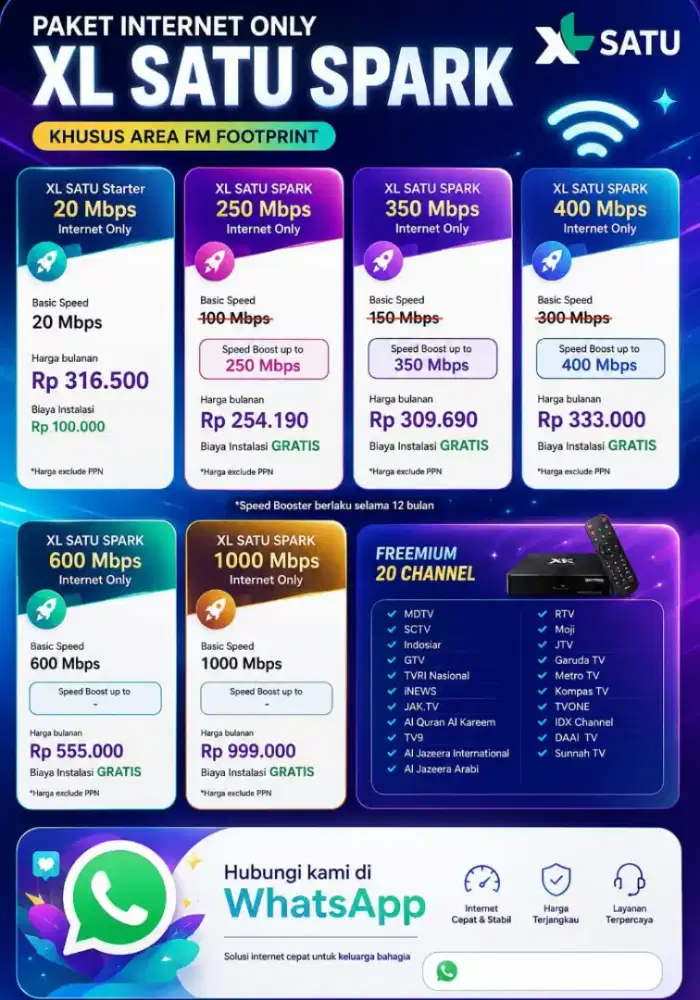Internet Wifi XL satu