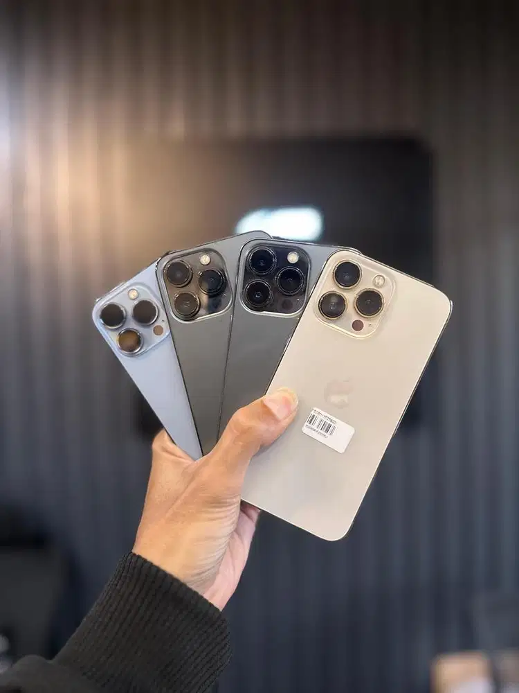 13 PRO 128 & 256GB, GARANSI IBOX