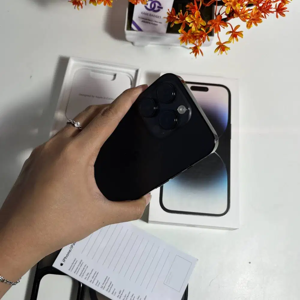 IPHONE 14 PRO 256GB SPACE BLACK IBOX FULLSET