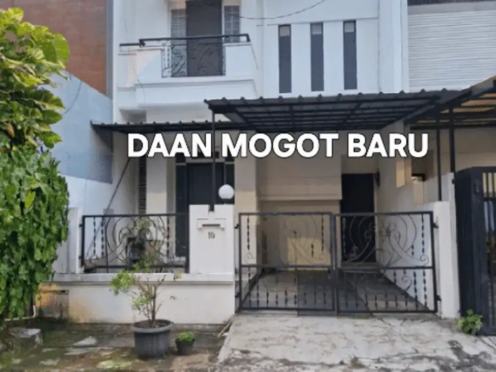 Disewakan Rumah Daan mogot baru, 6x15, 90 m2, 2.25 lt, 4+1 kt, 2+1 km, hdp timur