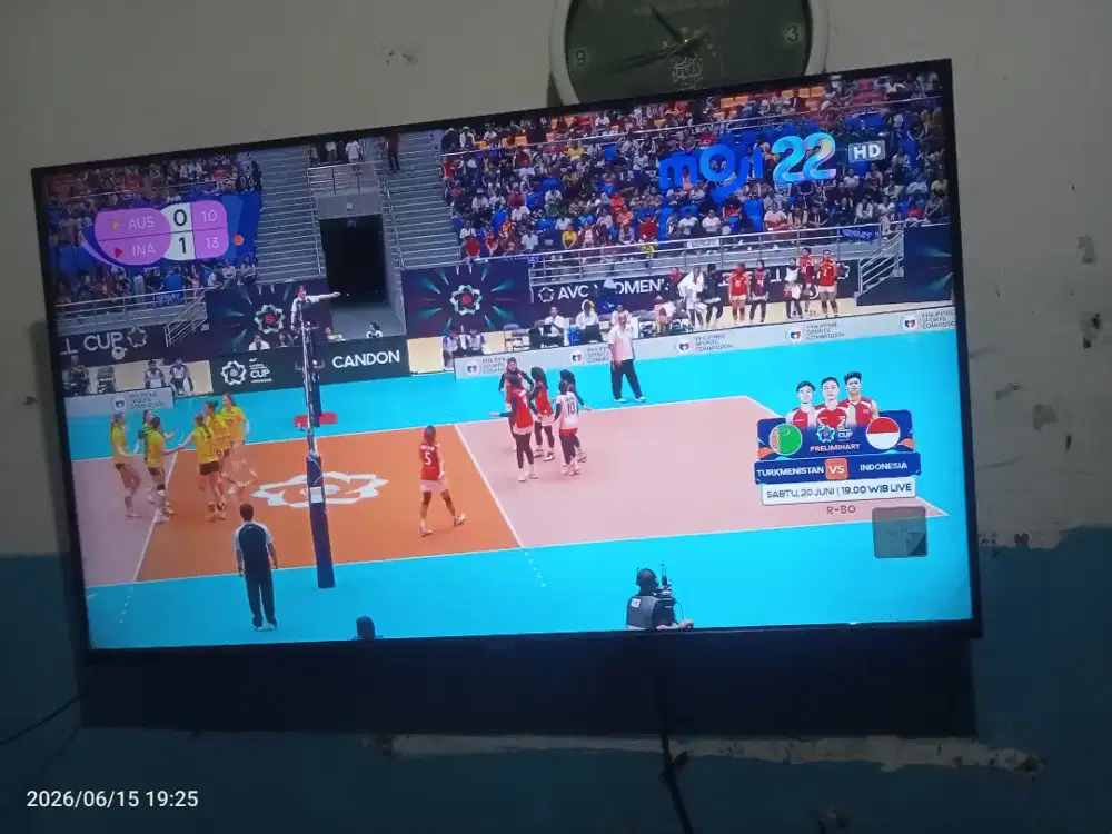Jual android tv Aqua 43in