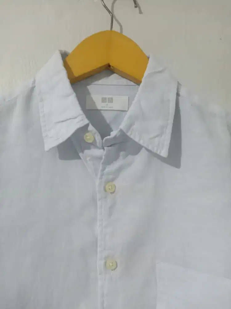 Kemeja Uniqlo Linen Size M