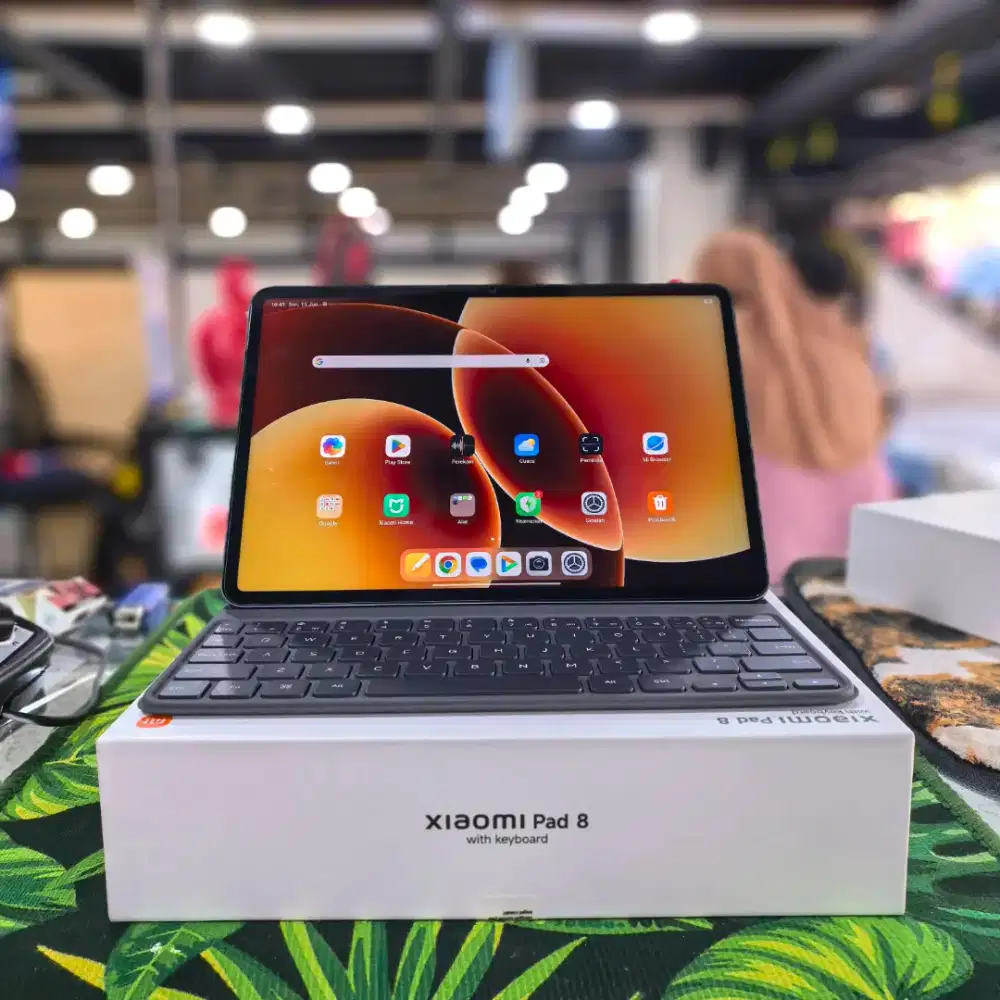 Xiaomi Pad 8 iCloud keyboard dan pena