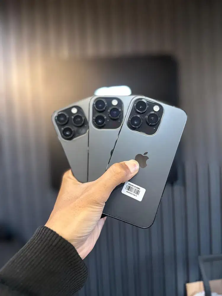 14 PRO 128 & 256GB, GARANSI IBOX