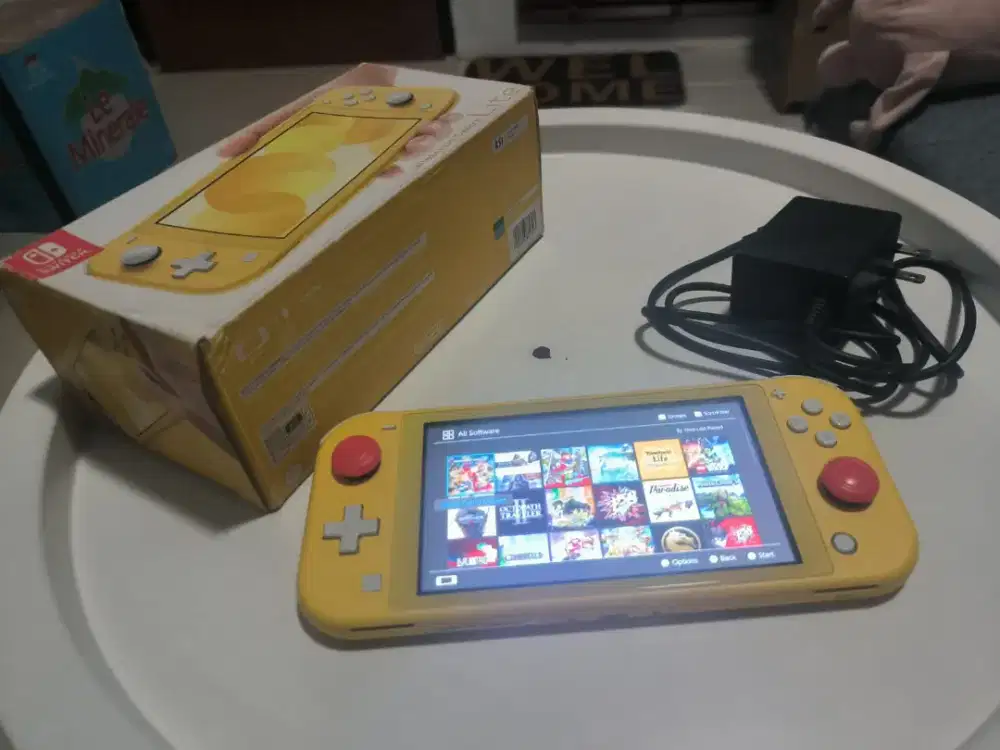 Jual/TT Nintendo Switch Lite Full Game 256gb Lengkap Siap Pake