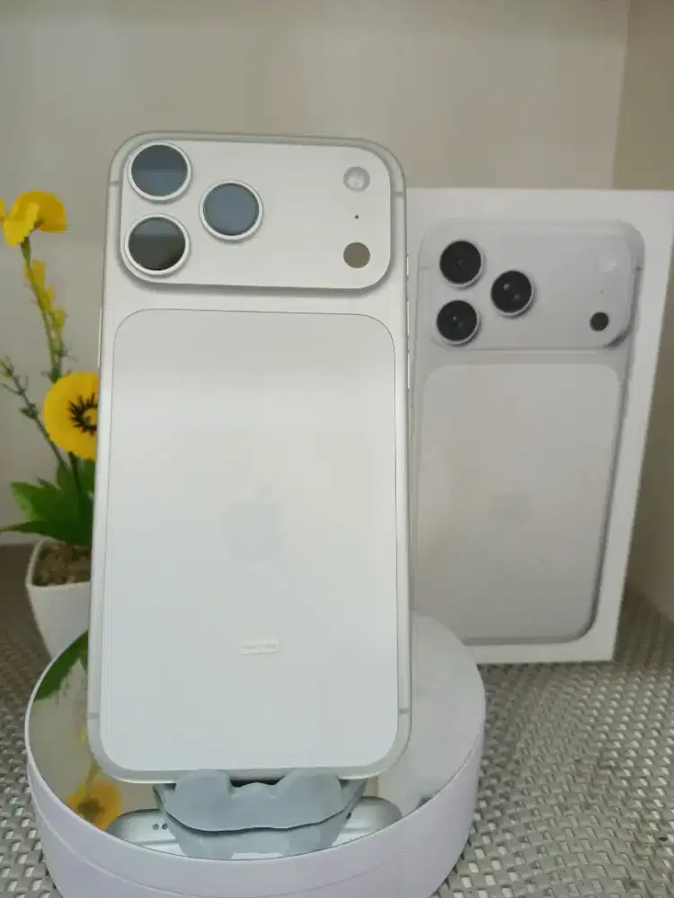 IPHONE 17 PROMAX 256 GB SILVER RESMI IBOX