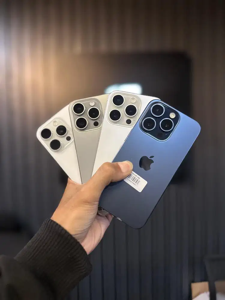 15 PRO 128GB, GARANSI IBOX