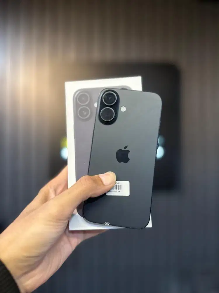 16 256GB, BLACK (GARANSI IBOX)