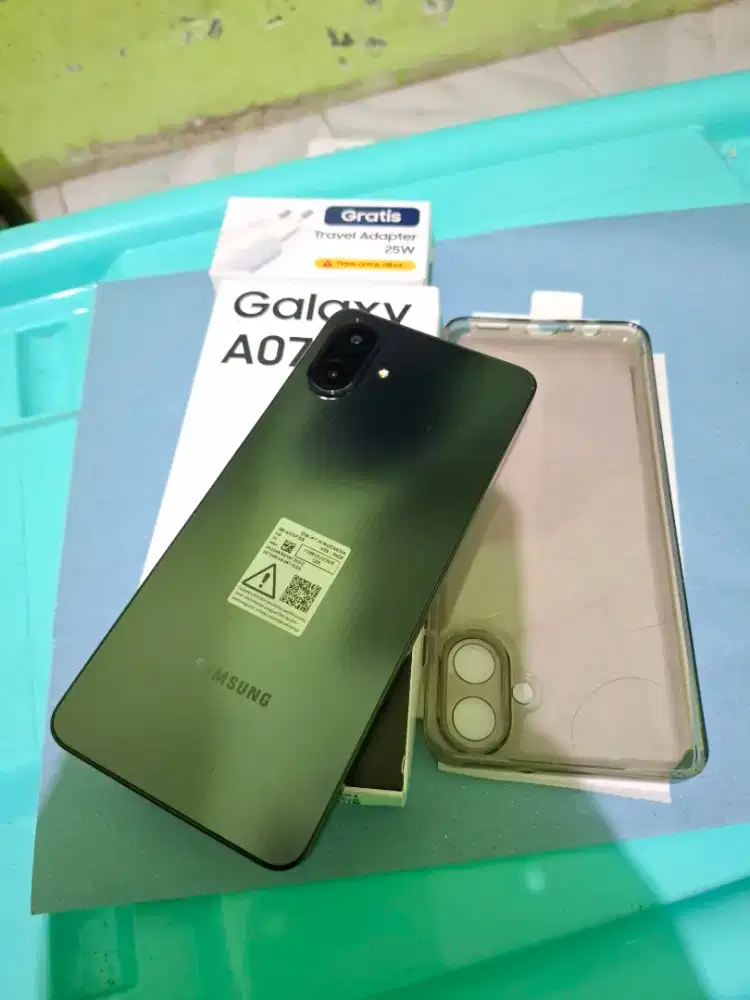 Samsung A07 4/64 fullset original like new