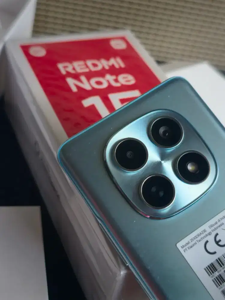 Redmi note 15 4G 8/256 second resmi Maret 2027