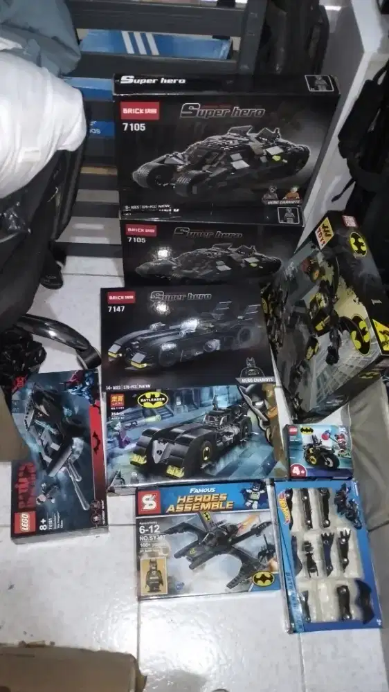 Take All Lego batman and hootweels nha