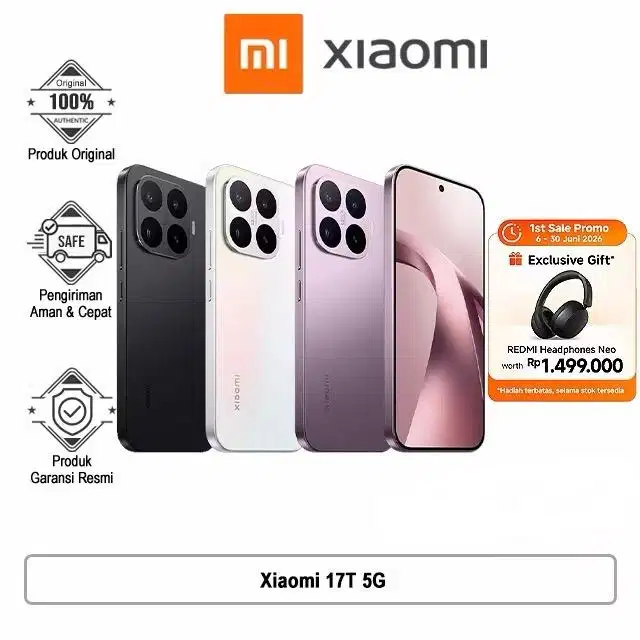 Xiaomi 17T 12/512 opal white (msi) free headphone neo