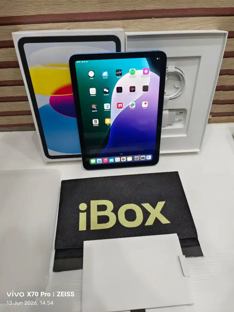 ipad 10 64gb wifi only super mulus like new ex garansi resmi iBox