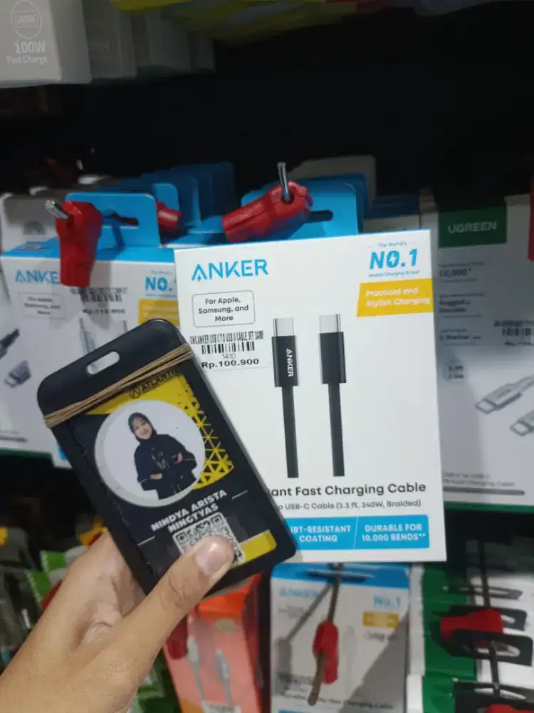 Usb c to c Anker ATLANTIS DAHSYAT