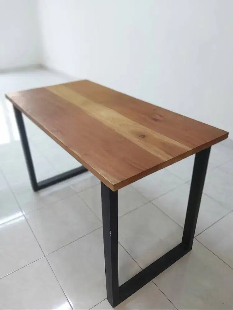 Meja Kerja Meja Belajar Table Top Kayu Jati