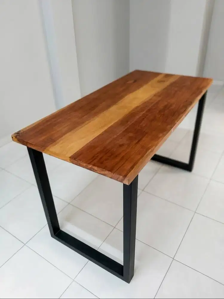 Meja Kantor/Belajar Table Top Jati
