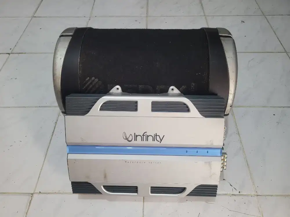 Power infinity 4 ch & subwoofer rodex 10 inc